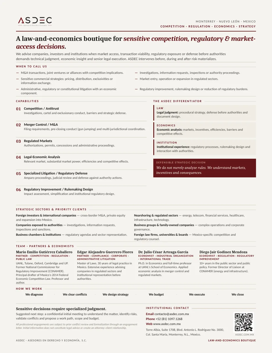 ASDEC ONE PAGE